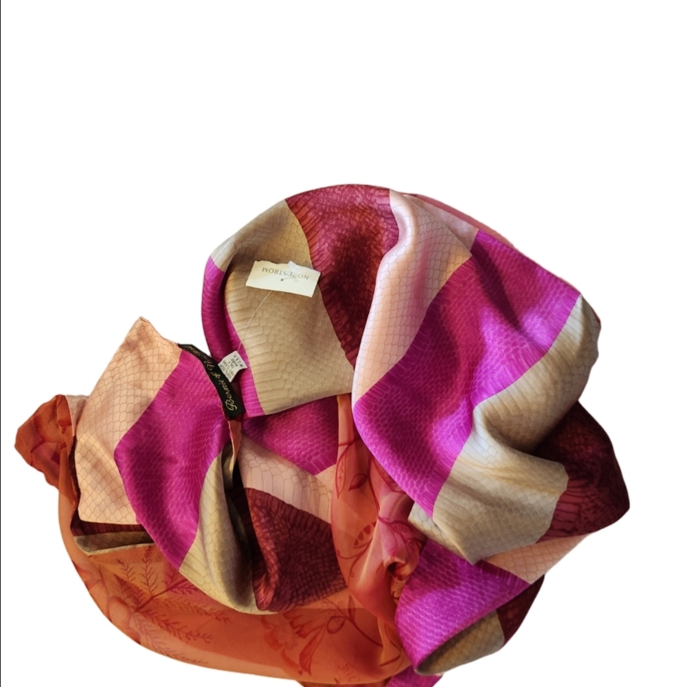 Bernie Of New York Silk Scarf Nwt